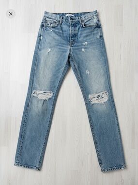 GRLFRND Karolina Jeans 28 Treasure High Rise Straight Leg